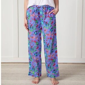 NWT Printfresh Hummingbird Haven Pajama Pants, Size Medium